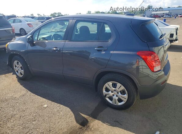 3GNCJKSB0GL216228 2016 CHEVROLET TRAX Gray 