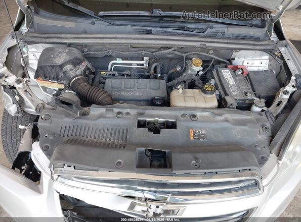 3GNCJKSB1GL260528 2016 CHEVROLET TRAX Silver Հետևի տեսք