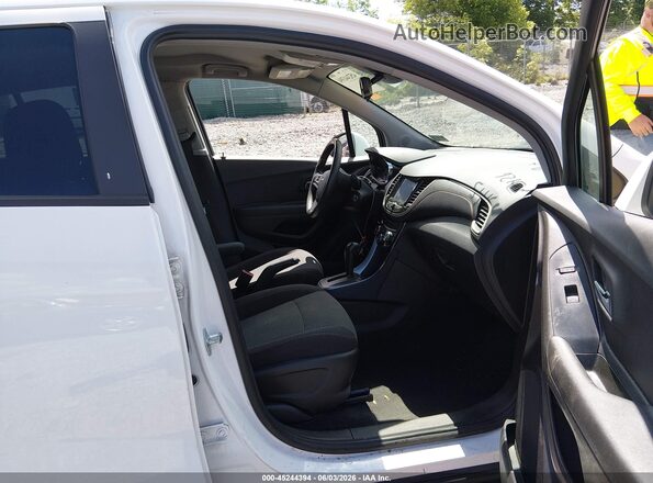 3GNCJKSB1LL196775 2020 CHEVROLET TRAX White წინა სალონის ხედი
