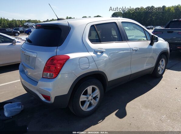 3GNCJKSB2LL296979 2020 CHEVROLET TRAX Silver Հետևի աջ