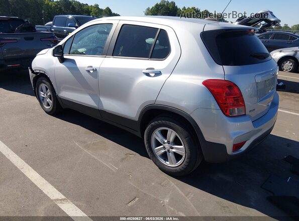 3GNCJKSB2LL296979 2020 CHEVROLET TRAX Silver Հետևի ձախ