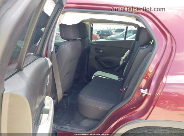 3GNCJKSB3HL273475 2017 CHEVROLET TRAX Темно-бордовый Вид наклейки с VIN-кодом