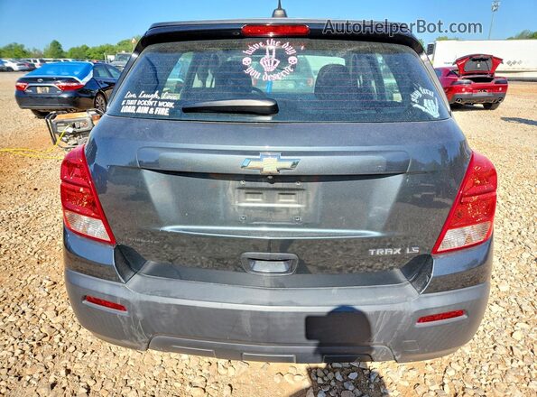 3GNCJKSB4GL250320 2016 CHEVROLET TRAX Gray Rear view