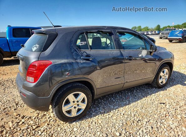 3GNCJKSB4GL250320 2016 CHEVROLET TRAX Gray Rear right
