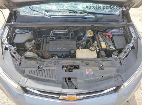 3GNCJKSB4LL185673 2020 CHEVROLET TRAX Gray უკანა სალონის ხედი