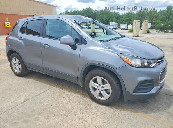 3GNCJKSB4LL185673 2020 CHEVROLET TRAX Gray წინა მარჯვენა