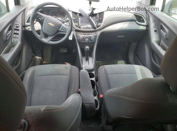 3GNCJKSB4LL185673 2020 CHEVROLET TRAX Gray წინა პანელის ხედი