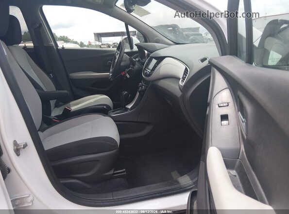 3GNCJKSB4LL208689 2020 CHEVROLET TRAX White Vista interior delantera