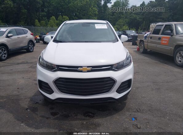 3GNCJKSB4LL208689 2020 CHEVROLET TRAX White Vista interior trasera