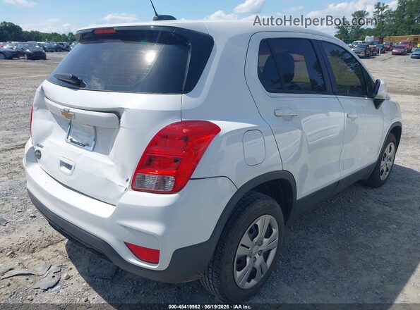 3GNCJKSB5HL200043 2017 CHEVROLET TRAX Белый Задняя правая четверть