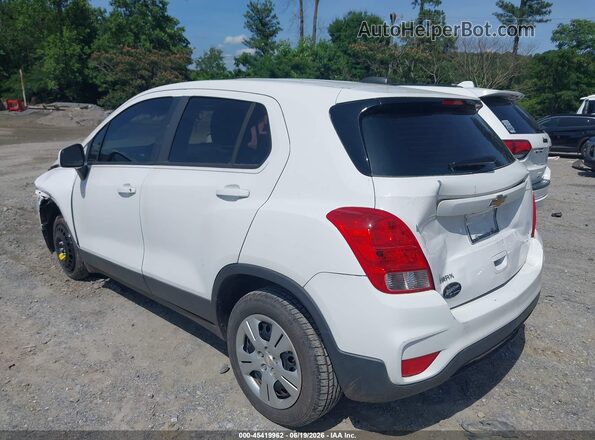 3GNCJKSB5HL200043 2017 CHEVROLET TRAX Белый Задняя левая четверть