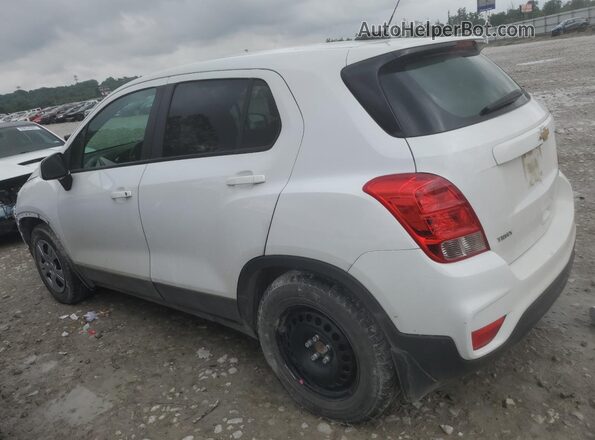 3GNCJKSB5KL133841 2019 CHEVROLET TRAX White Rear left