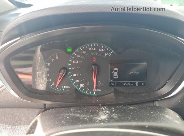 3GNCJKSB7HL256470 2017 CHEVROLET TRAX Black Instrument cluster view