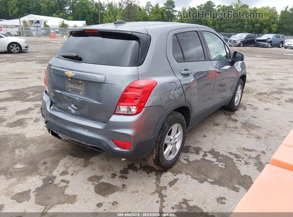 3GNCJKSB7LL147001 2020 CHEVROLET TRAX Gray უკანა მარჯვენა