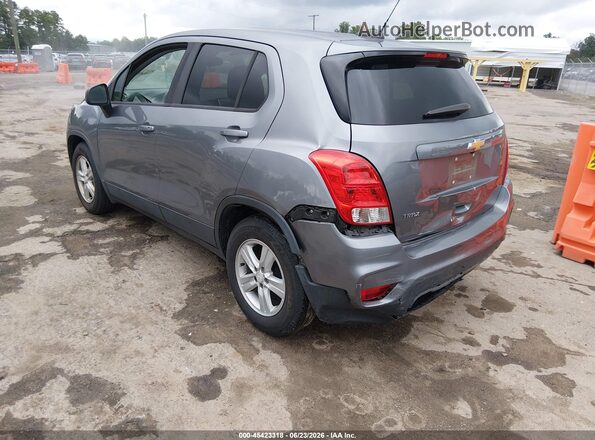 3GNCJKSB7LL147001 2020 CHEVROLET TRAX Gray უკანა მარცხენა