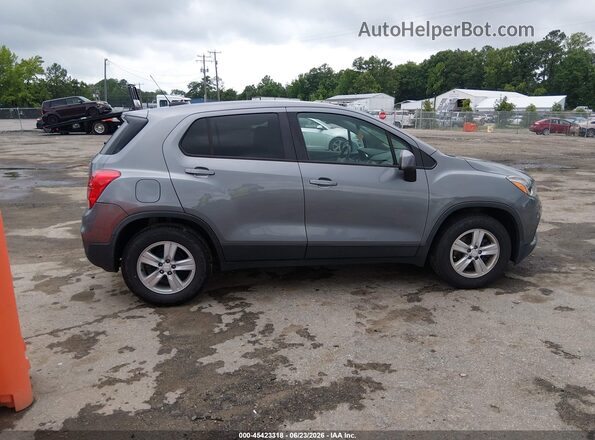 3GNCJKSB7LL147001 2020 CHEVROLET TRAX Gray უკანა სალონის ხედი