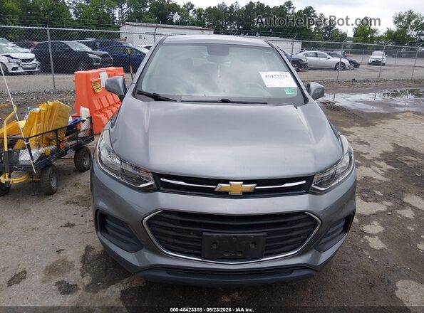 3GNCJKSB7LL147001 2020 CHEVROLET TRAX Gray ხელსაწყოთა პანელის ხედი