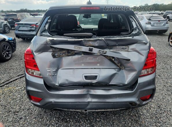 3GNCJKSB7LL193363 2020 CHEVROLET TRAX Gray Հետևի տեսք