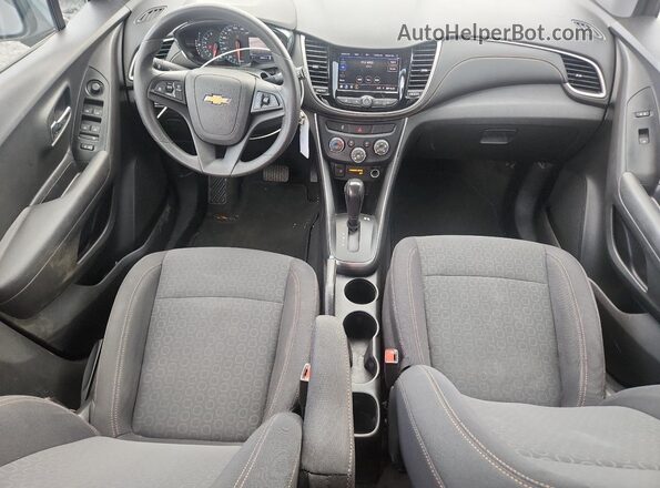 3GNCJKSB7LL193363 2020 CHEVROLET TRAX Gray Առջևի վահանակի տեսք