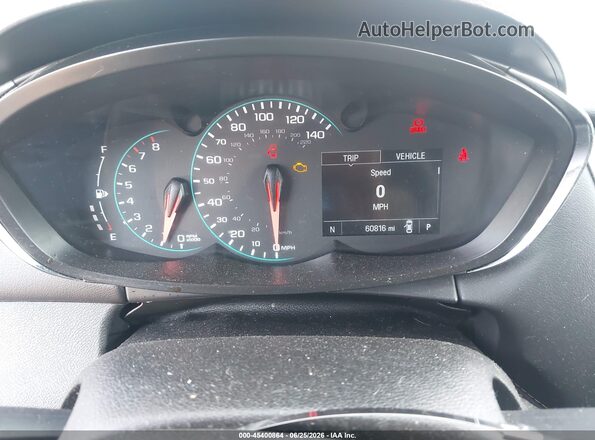 3GNCJKSB7LL320029 2020 CHEVROLET TRAX White Vista de los asientos traseros