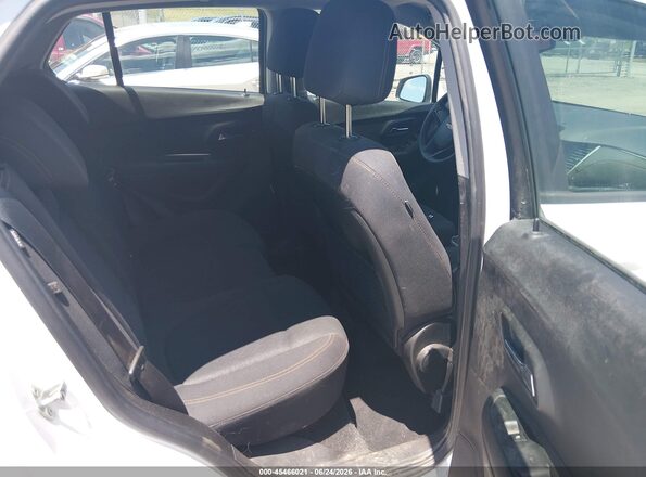 3GNCJKSB9JL211522 2018 CHEVROLET TRAX White VIN კოდის სტიკერის ხედი