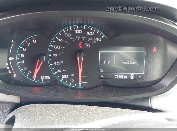 3GNCJKSBXLL137336 2020 CHEVROLET TRAX Silver Vista de los asientos traseros