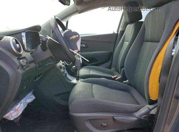 3GNCJLSB0GL165352 2016 CHEVROLET TRAX Gray წინა სალონის ხედი