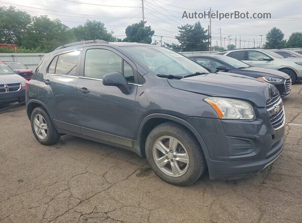 3GNCJLSB0GL261692 2016 CHEVROLET TRAX Серый Передняя правая четверть