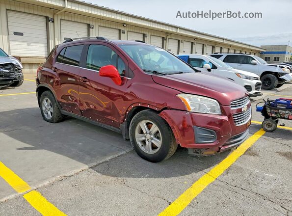 3GNCJLSB0GL273194 2016 CHEVROLET TRAX Red Передня права чверть