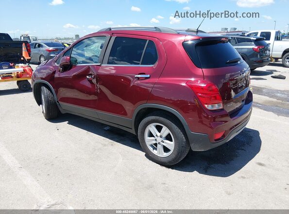 3GNCJLSB0HL148715 2017 CHEVROLET TRAX Red უკანა მარცხენა