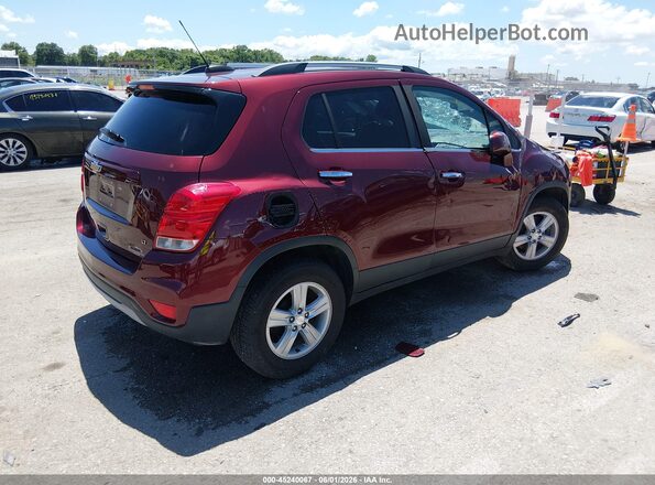3GNCJLSB0HL148715 2017 CHEVROLET TRAX Red უკანა მარჯვენა
