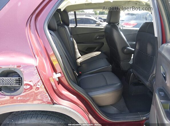 3GNCJLSB0HL148715 2017 CHEVROLET TRAX Red VIN კოდის სტიკერის ხედი