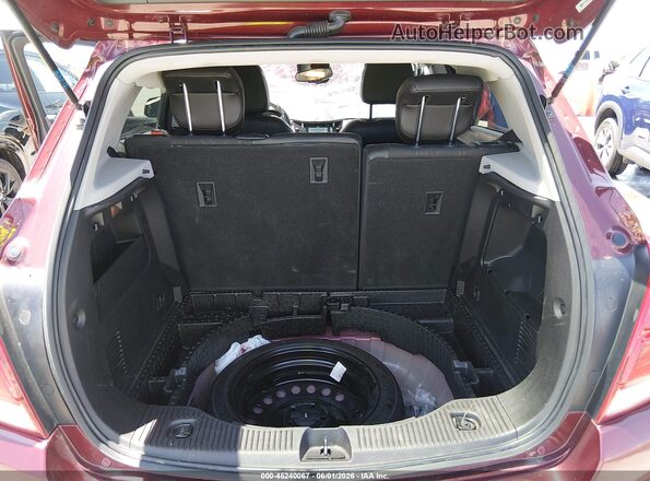 3GNCJLSB0HL148715 2017 CHEVROLET TRAX Red უკანა სალონის ხედი