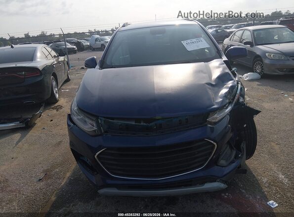 3GNCJLSB0HL163117 2017 CHEVROLET TRAX Blue Dashboard view