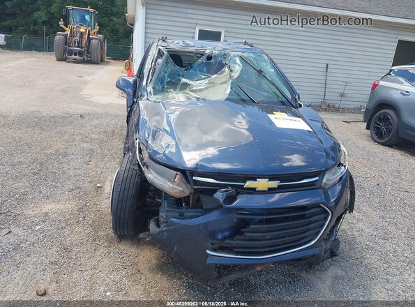 3GNCJLSB0JL277107 2018 CHEVROLET TRAX Blue Front view