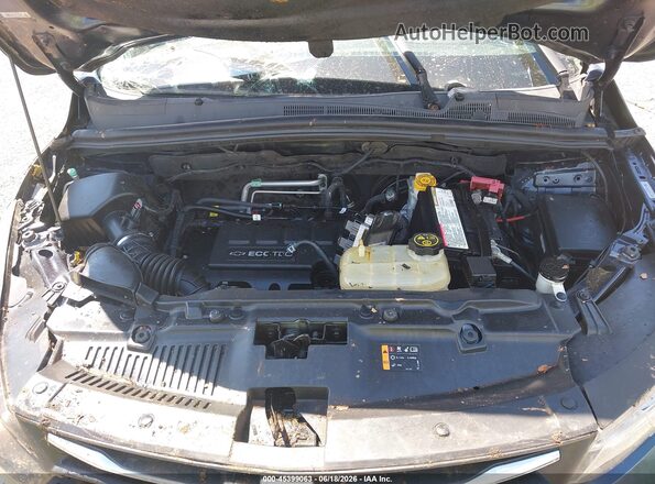 3GNCJLSB0JL277107 2018 CHEVROLET TRAX Blue Rear view