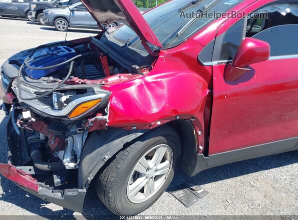 3GNCJLSB0JL377370 2018 CHEVROLET TRAX Red Вид спереду