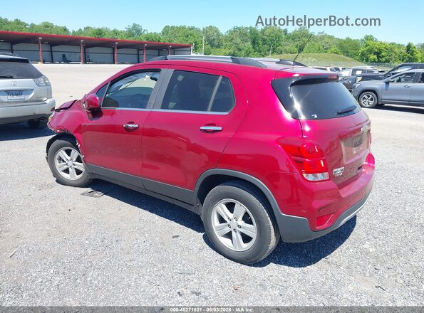 3GNCJLSB0JL377370 2018 CHEVROLET TRAX Red Задня ліва чверть