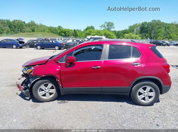 3GNCJLSB0JL377370 2018 CHEVROLET TRAX Red Вид задньої частини салону