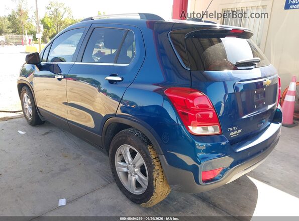 3GNCJLSB0KL161813 2019 CHEVROLET TRAX Синий Задняя левая четверть