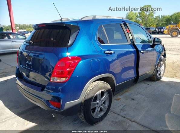 3GNCJLSB0KL161813 2019 CHEVROLET TRAX Синий Задняя правая четверть