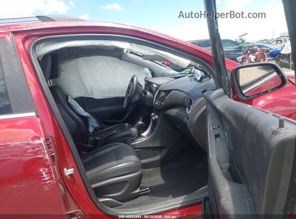 3GNCJLSB0KL346749 2019 CHEVROLET TRAX Red Սալոնի դիմացի տեսք