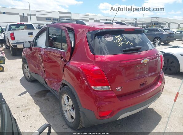 3GNCJLSB0KL346749 2019 CHEVROLET TRAX Red Հետևի ձախ