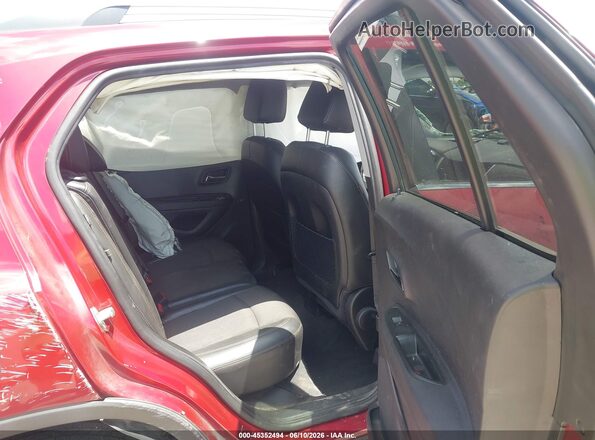 3GNCJLSB0KL346749 2019 CHEVROLET TRAX Red VIN կոդի պիտակի տեսք