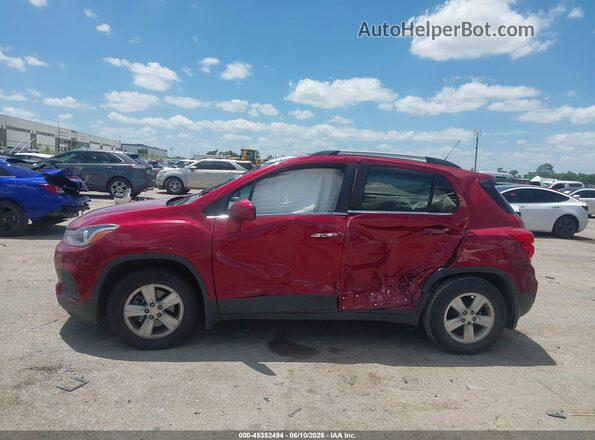 3GNCJLSB0KL346749 2019 CHEVROLET TRAX Red Սալոնի 360 աստիճան տեսք