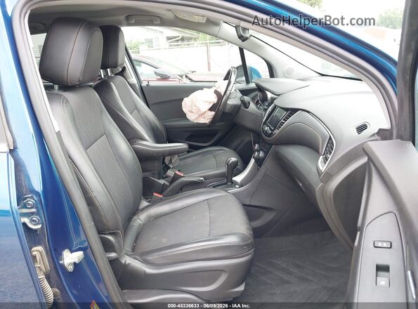 3GNCJLSB0LL143636 2020 CHEVROLET TRAX Blue Widok wnętrza z przodu