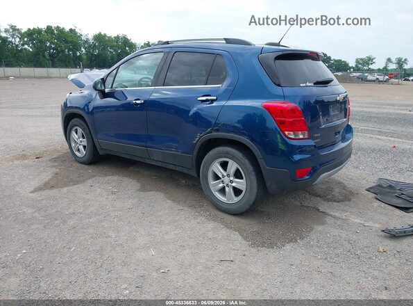 3GNCJLSB0LL143636 2020 CHEVROLET TRAX Blue Tył lewy