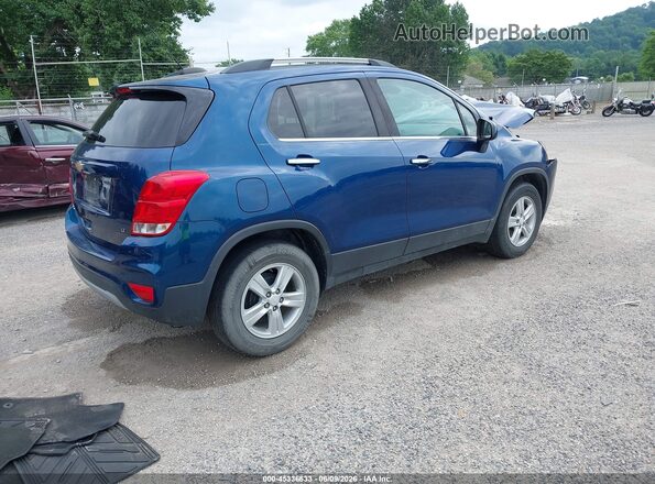 3GNCJLSB0LL143636 2020 CHEVROLET TRAX Blue Tył prawy
