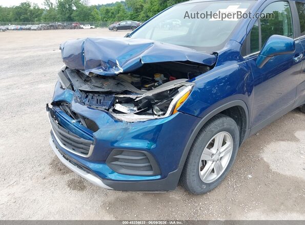3GNCJLSB0LL143636 2020 CHEVROLET TRAX Blue Widok z przodu