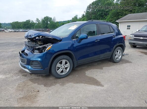 3GNCJLSB0LL143636 2020 CHEVROLET TRAX Blue Przód lewy